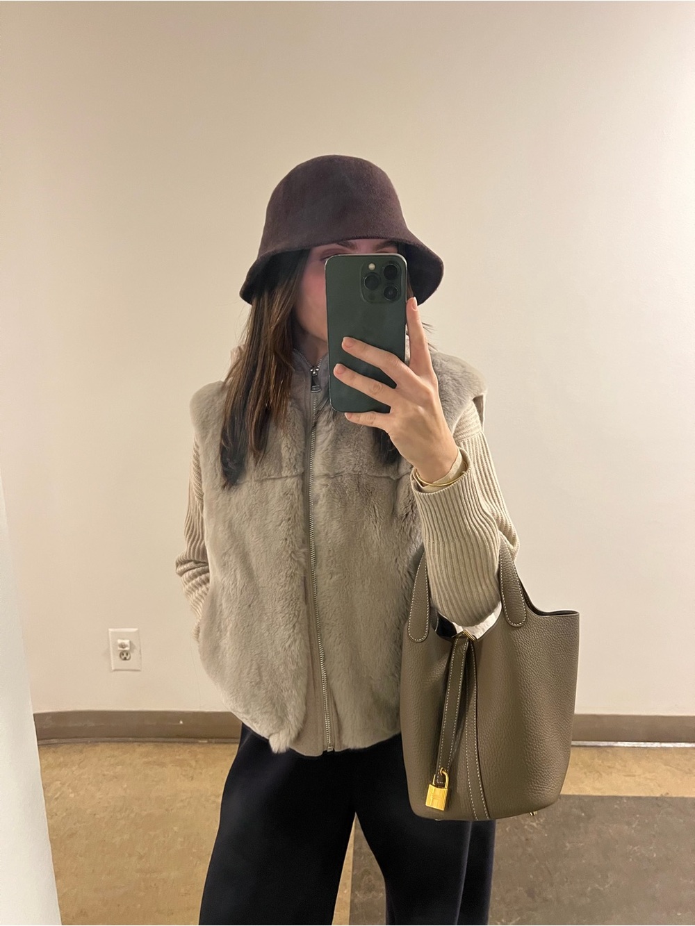 And other stories wool feel bucket hat